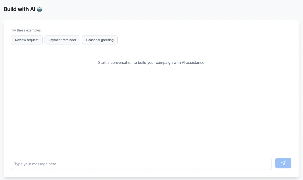 AI Campaign Builder Dashboard
